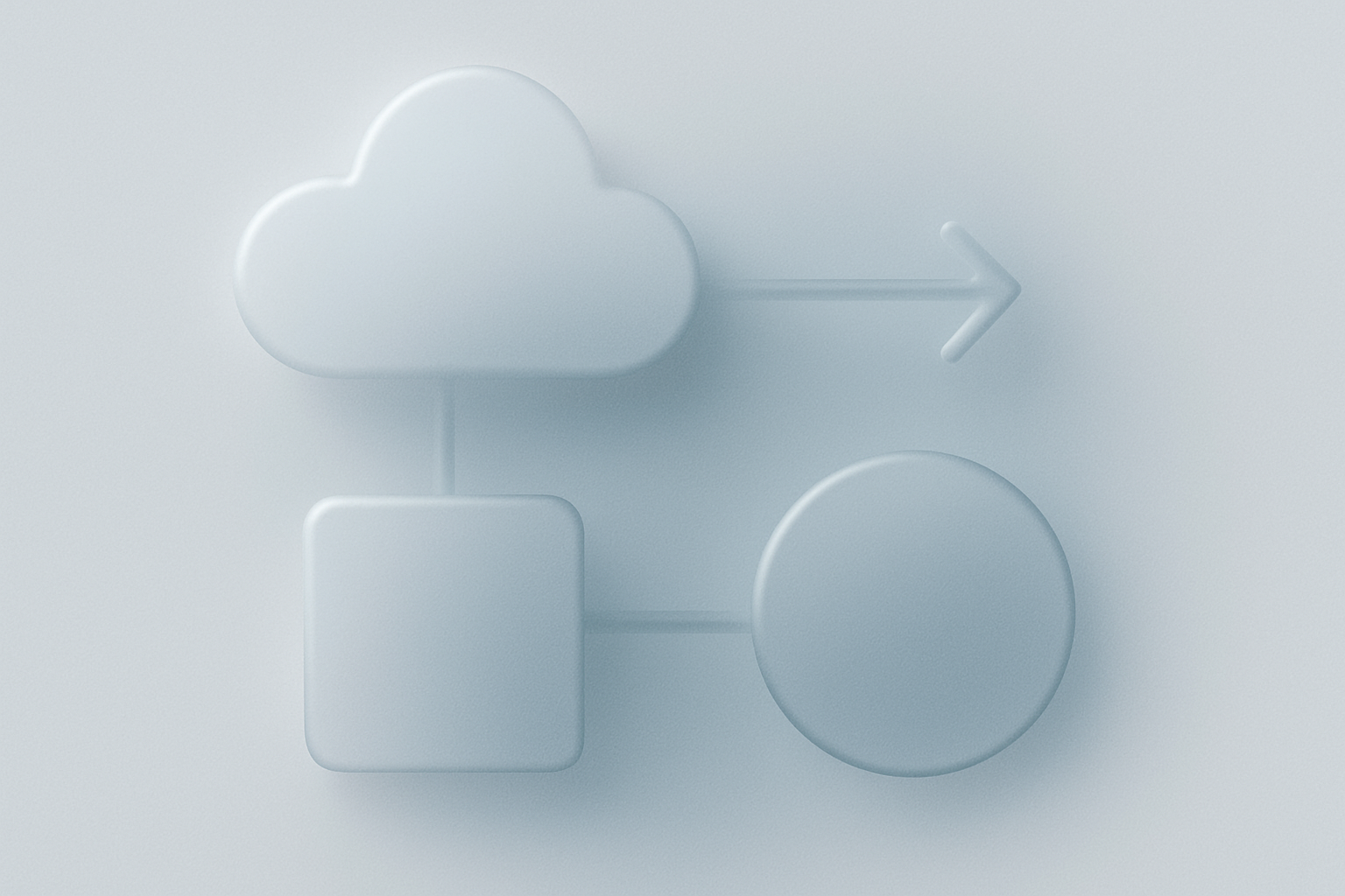 Abstract frosted-glass aesthetic representing digital forms and lead generation.