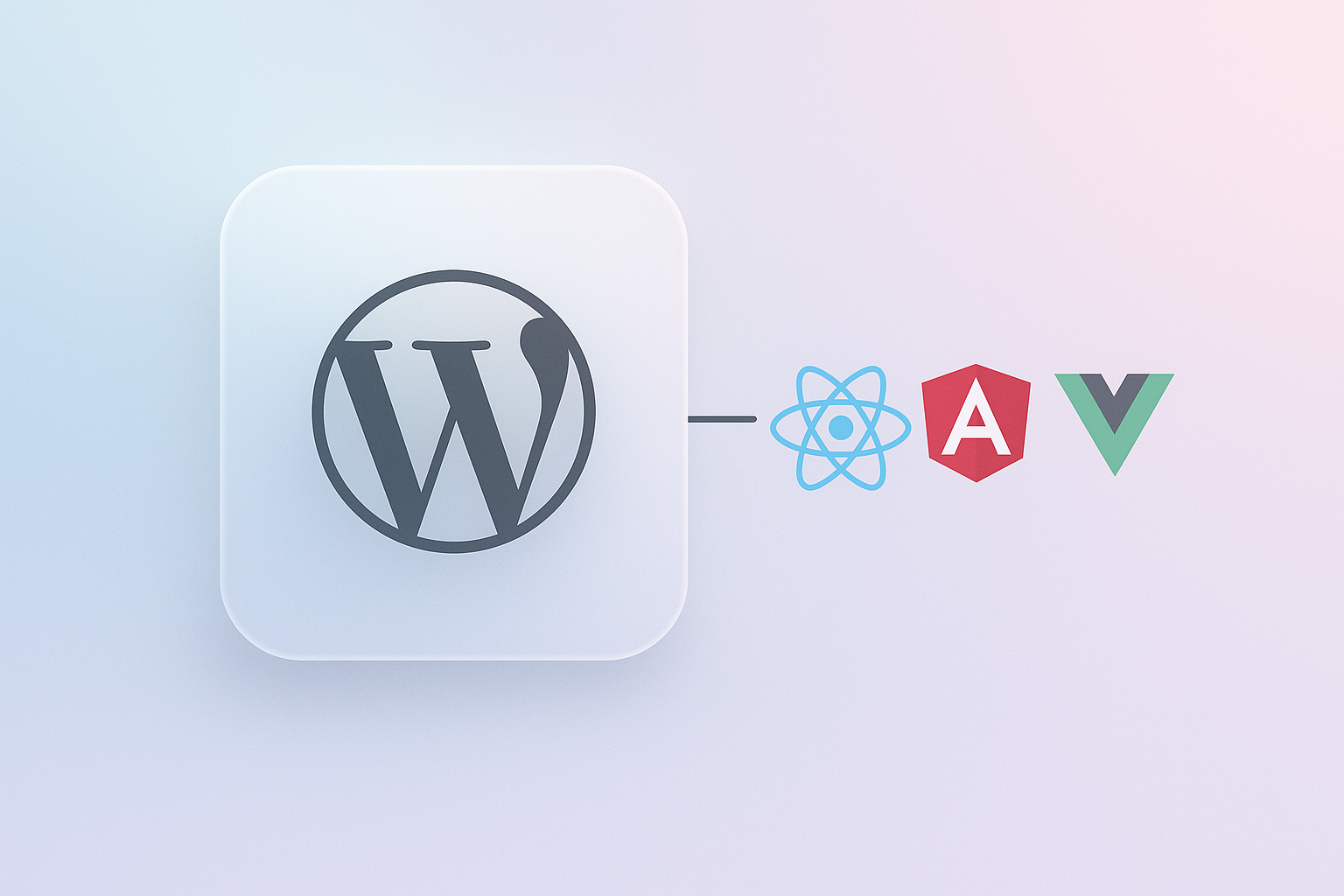 Illustration of headless WordPress integration with modern frontends.
