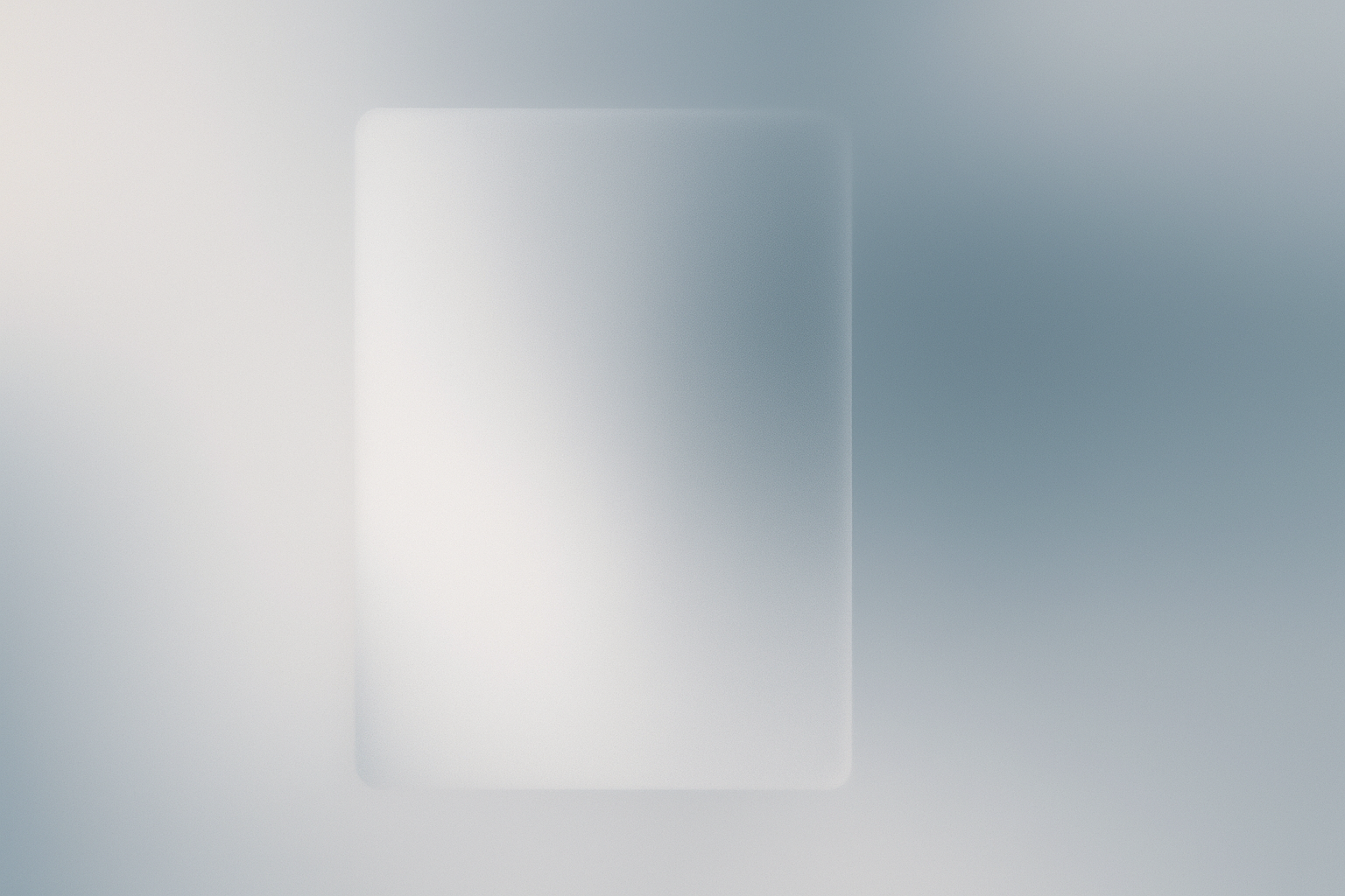 A minimalistic representation of a digital knowledge base with soft gradients and a frosted-glass aesthetic.