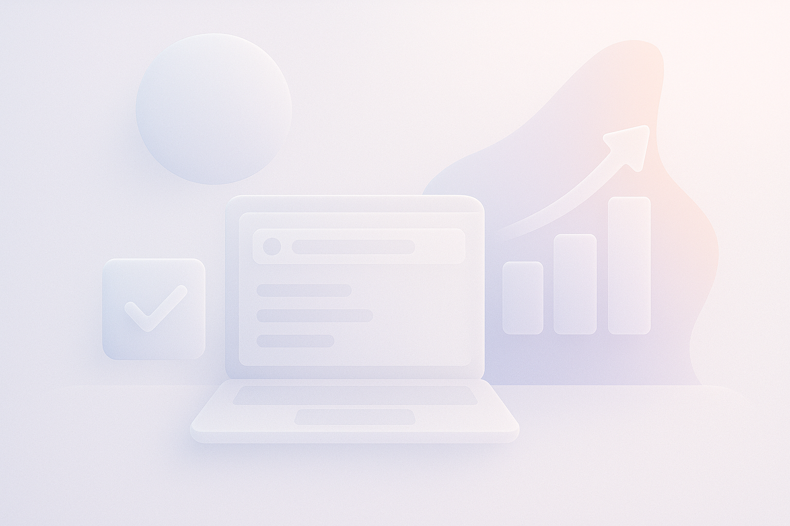 A modern digital workspace representing performance optimization.