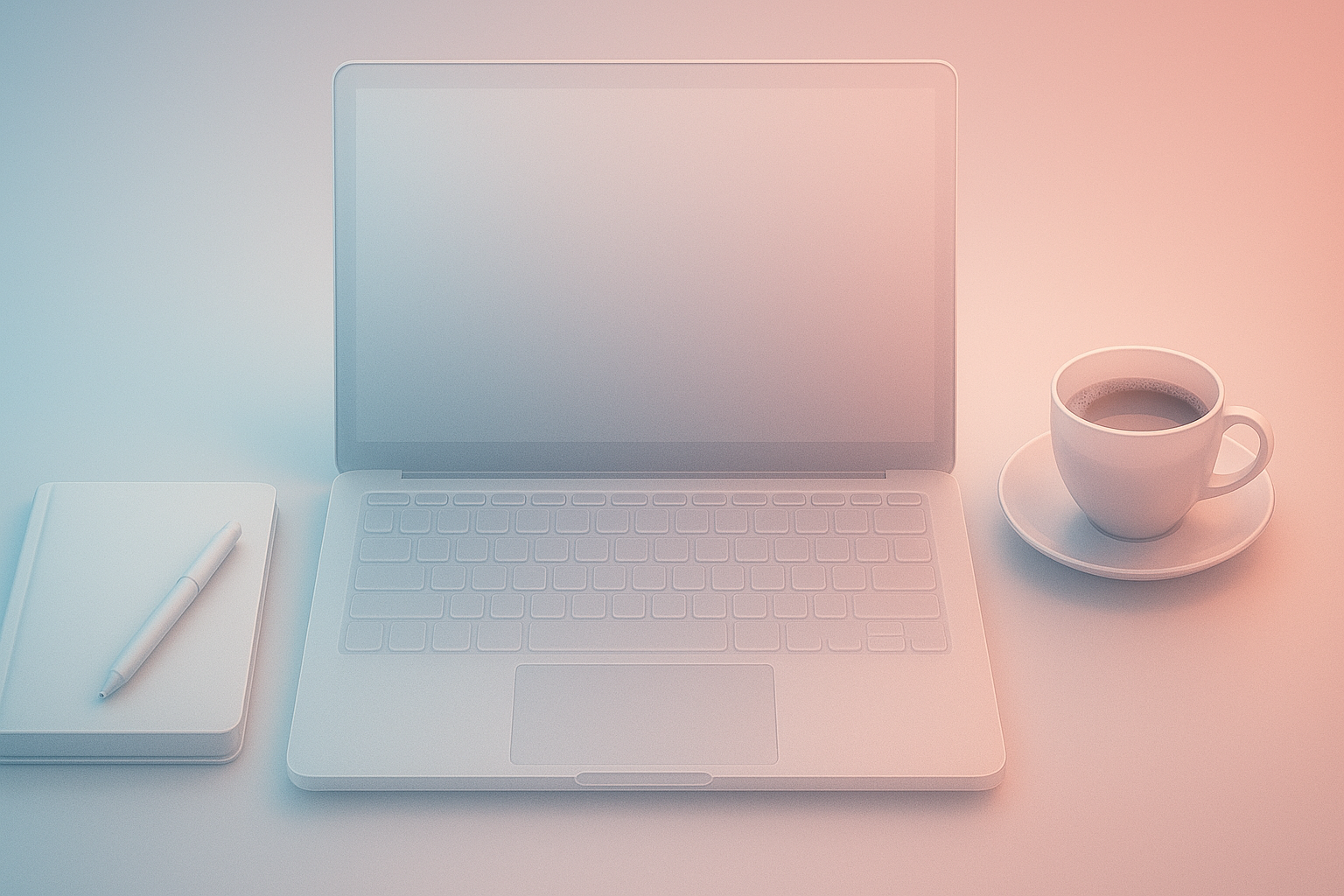 A modern workspace showcasing tools for WordPress agencies, featuring soft gradients and a minimal design.