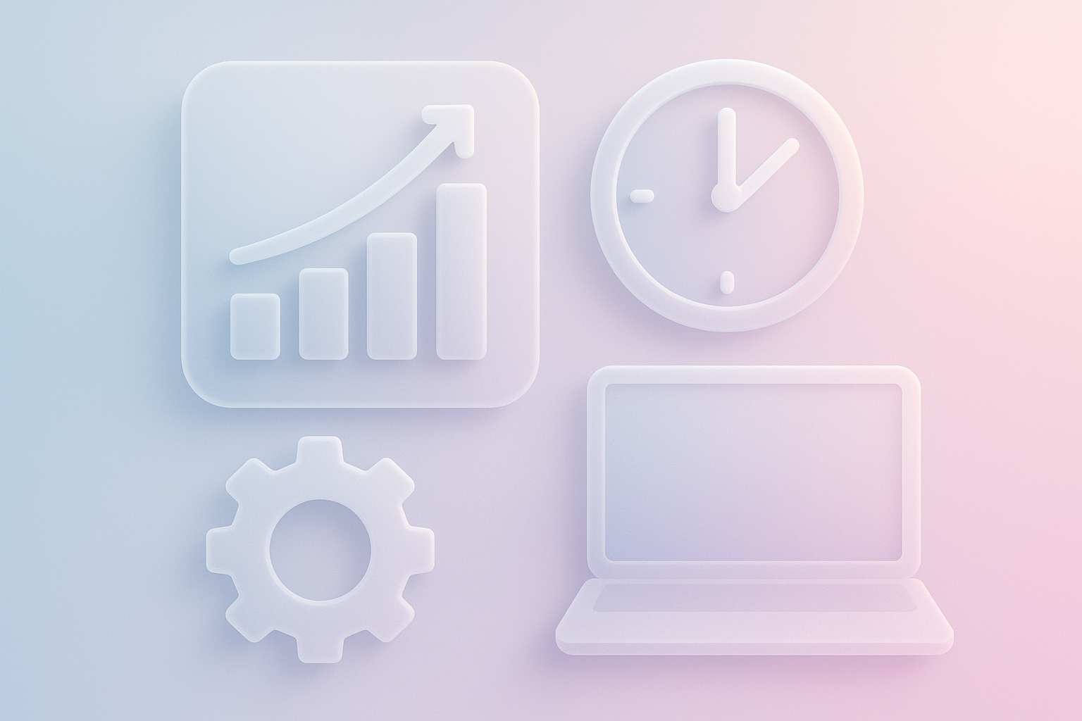 Abstract representation of SaaS productivity tools for WordPress agencies.